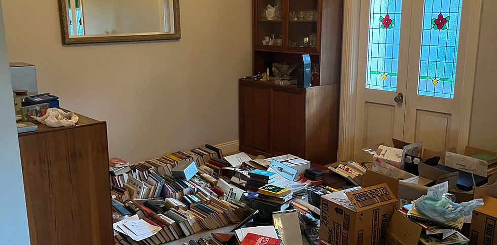 Crackers Clearout team decluttering a Sydney home quickly and efficiently