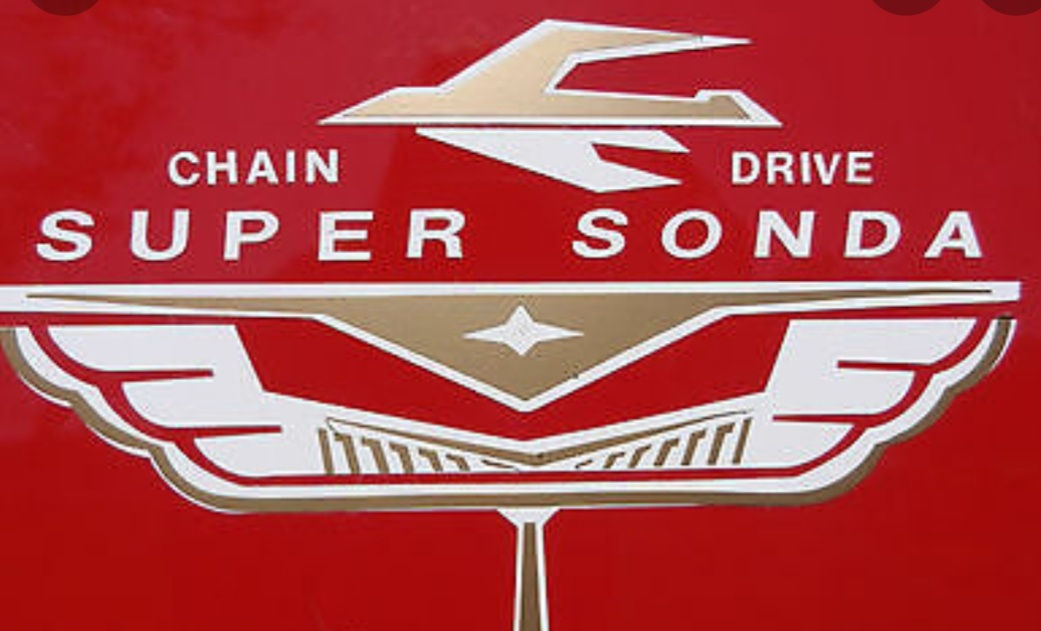 Super Sonda Vespa Scooter Decals 1950"s