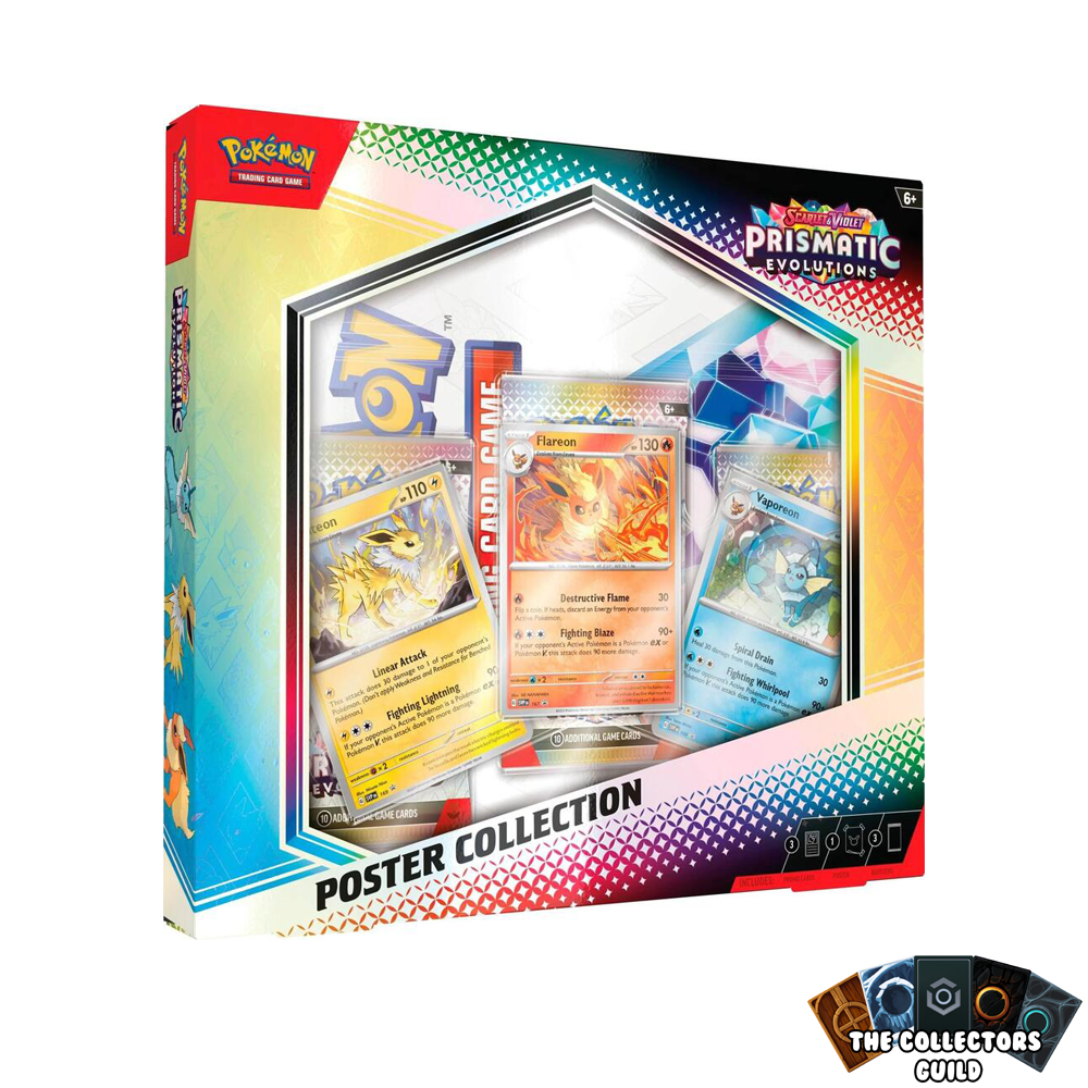Pokemon Prismatic Evolutions Poster Collection