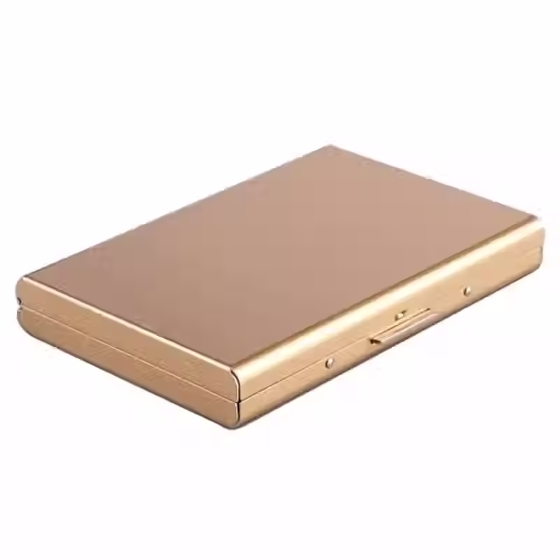 Thumbnail: Premium Stainless Steel Card Holder customized engraving! 