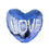 Thumbnail: Sequin magic pillow with cushion 39x40cm (Heart)