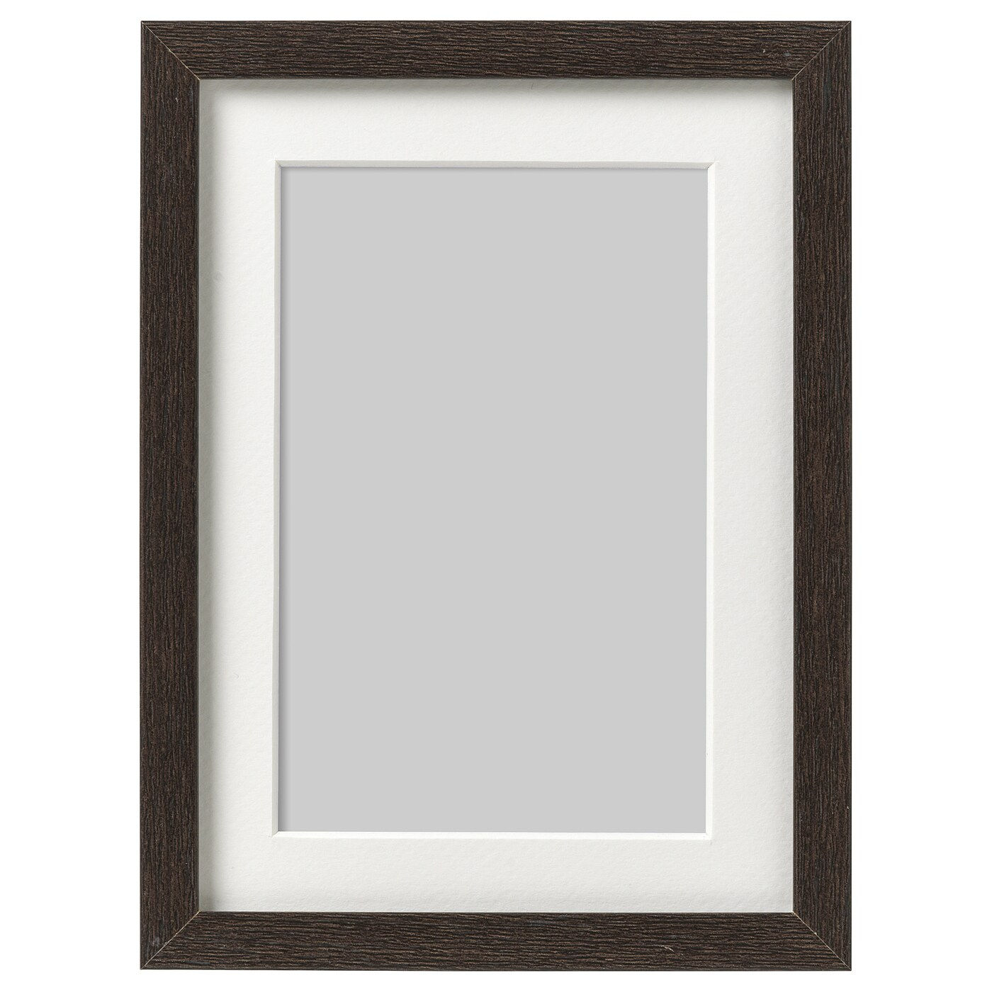 Frame, dark brown, 13x18 cm