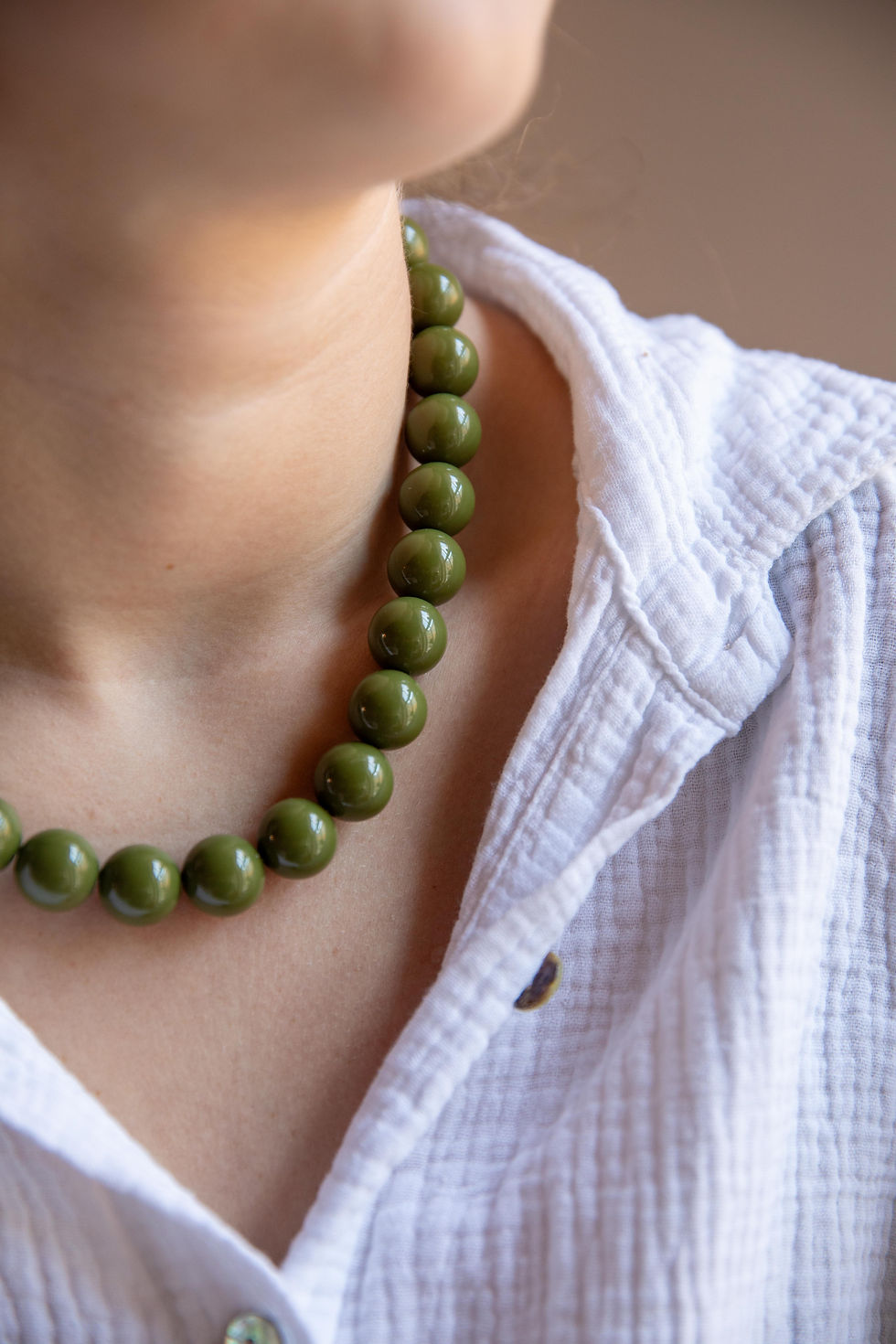 Thumbnail: KRALENKETTING BRITT | GROEN