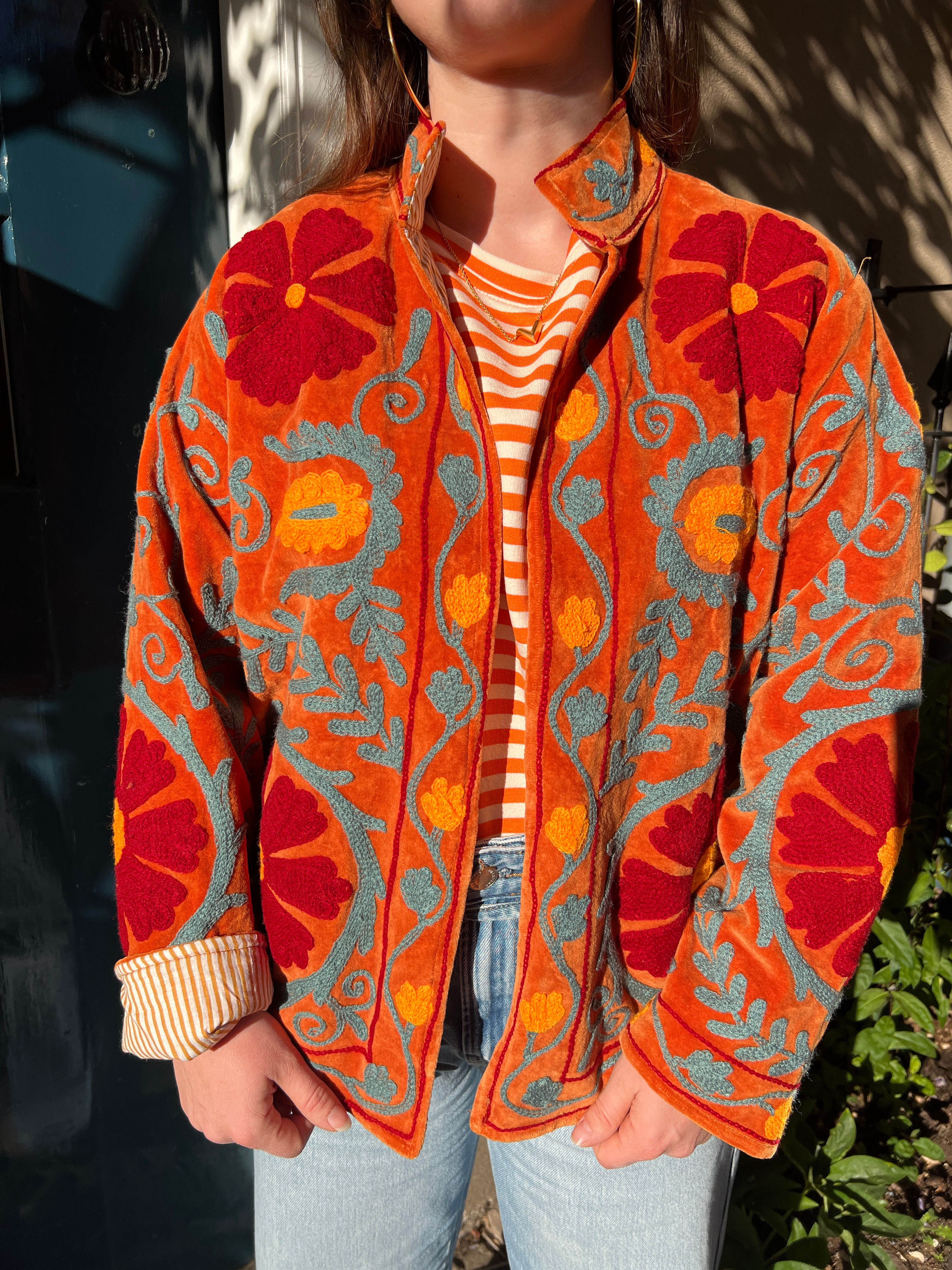 VELVET JASJE PRIYA | ORANJE
