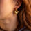Thumbnail: GOLDEN HEART LOUISE | OORBELLEN