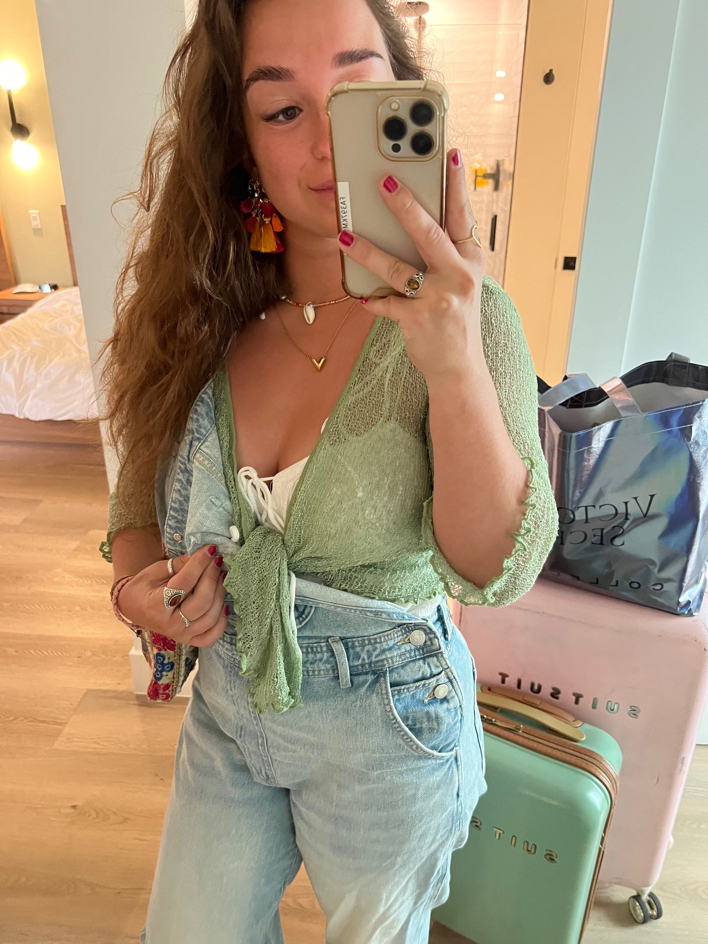 Isla Mia Top | Green 