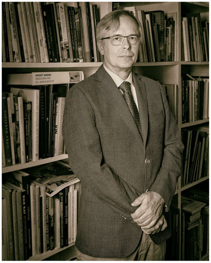 Self portrait in the style of August Sander