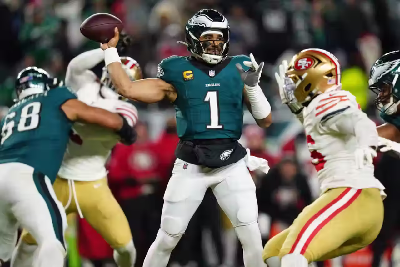 2025 Philadelphia Eagles NFC Wild Card Season on DVD - Jalen Hurts