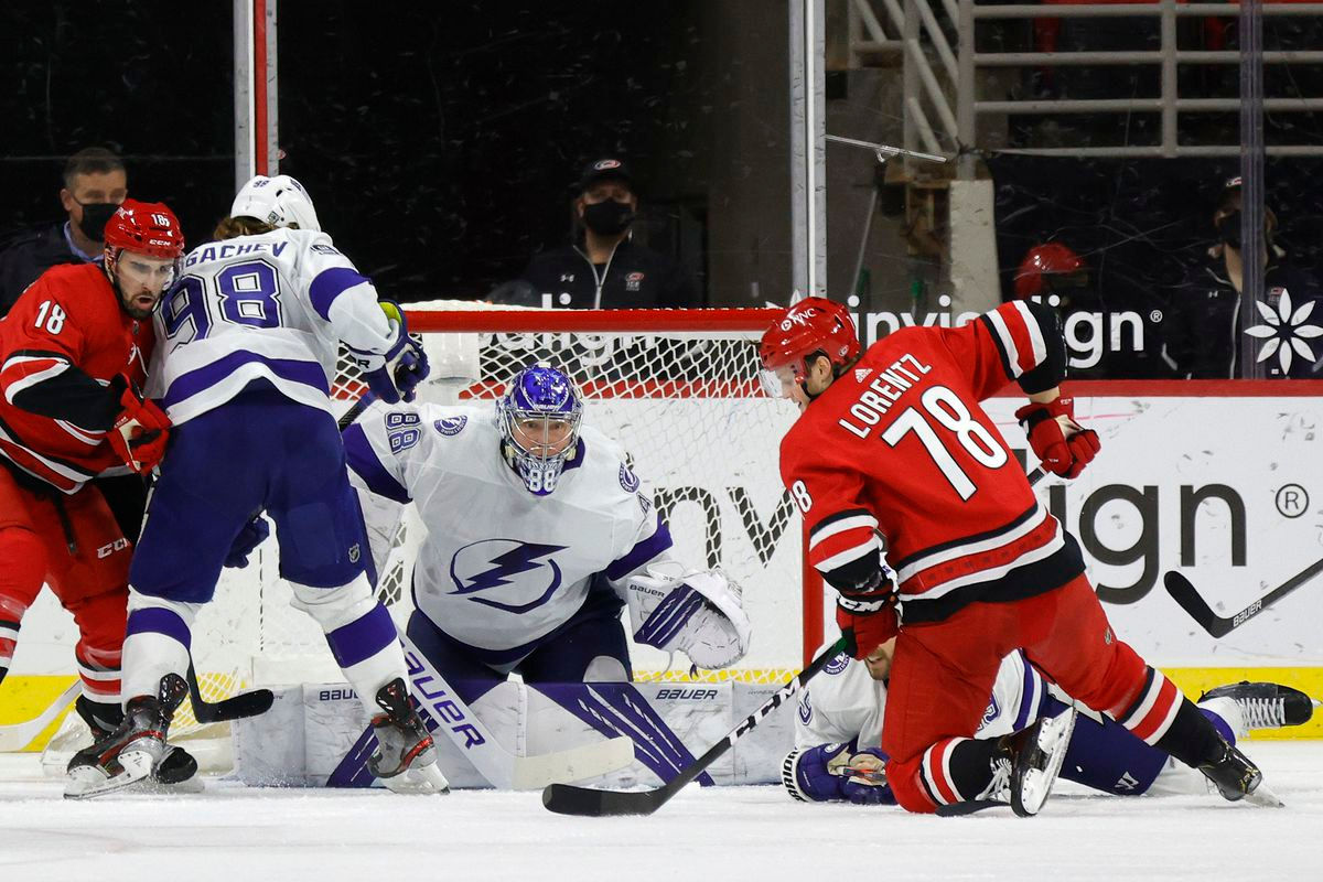 2021 NHL 2nd Round Playoff - Carolina Vs. Tampa Bay - All 5 Games