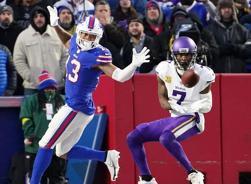 2022 Minnesota Vikings vs Buffalo Bills Game on DVD - Game of the Year!