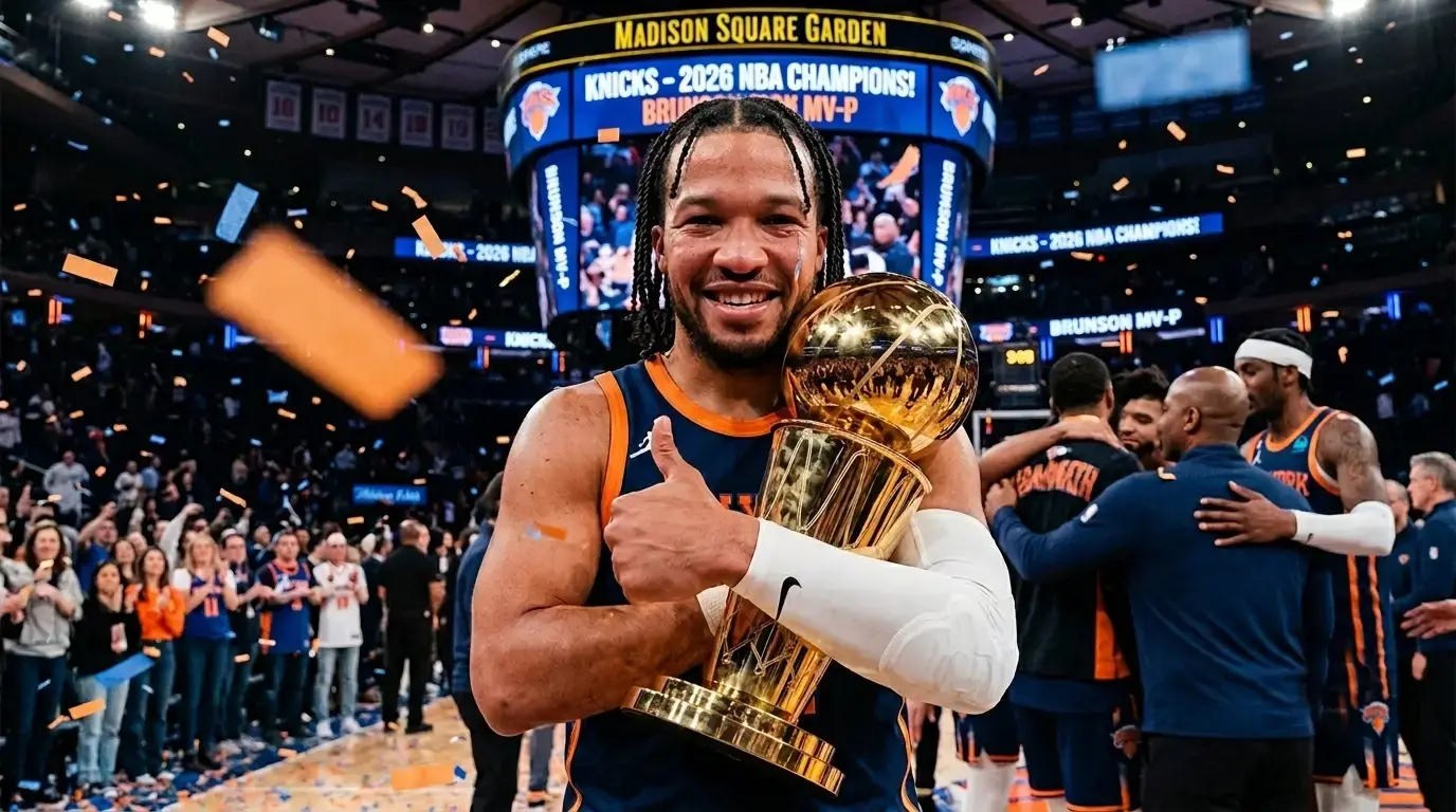 2026 New York Knicks NBA Playoff Run on DVD - Jalen Brunson MVP