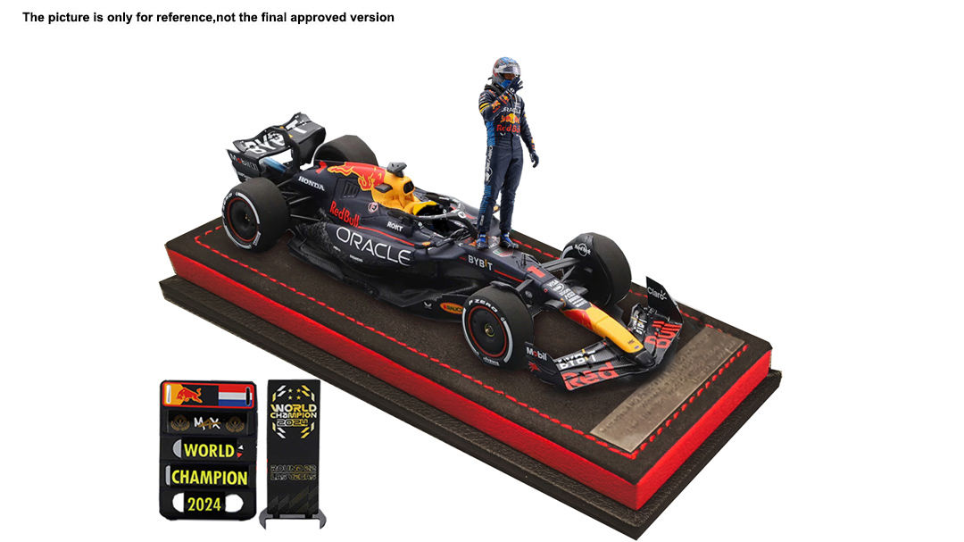 1/43 RB20 Las Vegas GP 2024 Max Verstappen World Driver's Champio