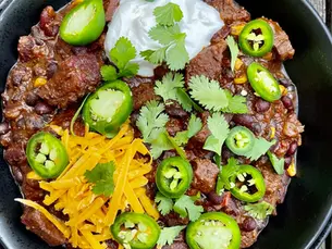 The Best Damn Brisket Chili You'll Ever Serve!