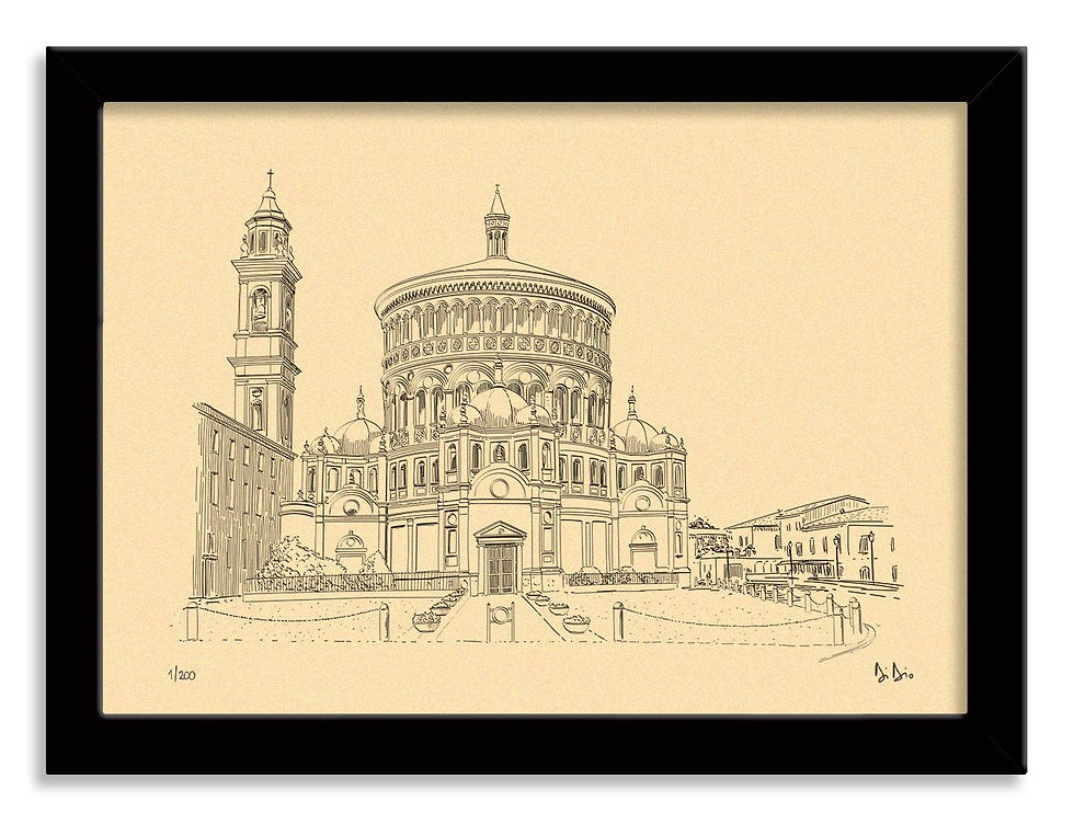 Santa Maria - Fine Art Prints 21x29,7 cm