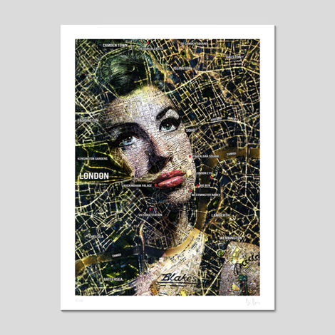 Amy in London - Fine Art Prints 60x80 cm