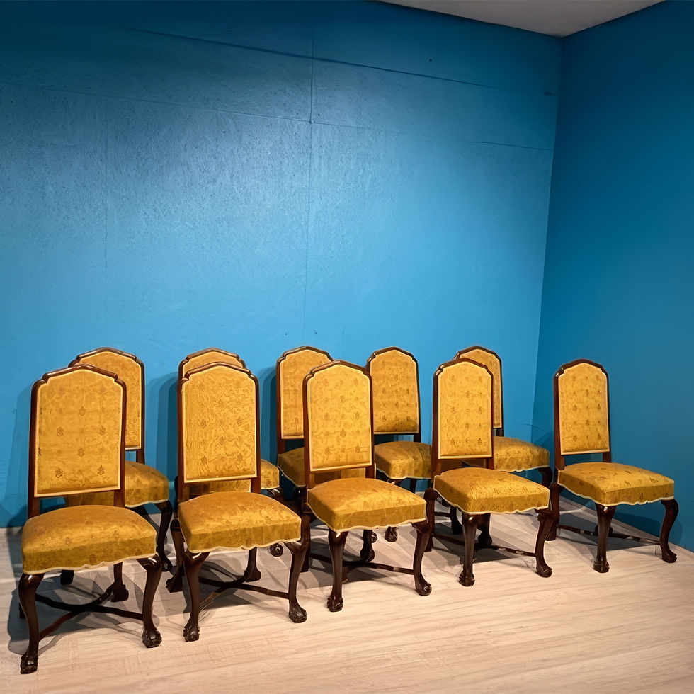 Miniatura: GRUPPO DI 6 SEDIE