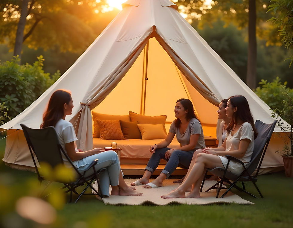 Abenteuer Glamping in Unterfranken Bundorf