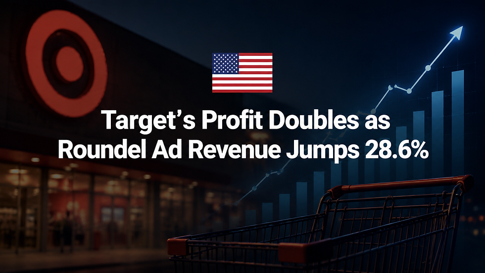 Target’s Profit Doubles as Roundel Ad Revenue Jumps 28.6%