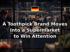 A Toothpick Brand Moves Into a Supermarket to Win Attention