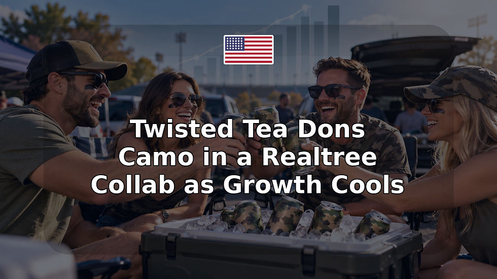 Twisted Tea Dons Camo in a Realtree Collab as Growth Cools