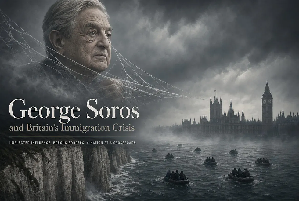 George Soros and Britain’s Immigration Crisis: Why Conservatives Cannot Ignore the Power of Unelected Influence