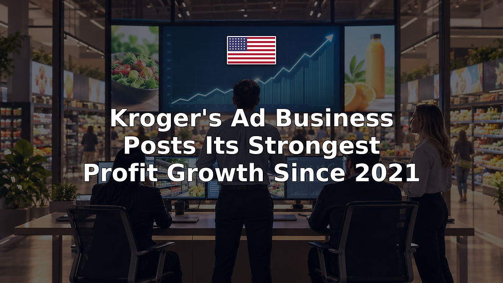 Kroger's Ad Business Posts Its Strongest Profit Growth Since 2021