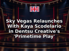 Sky Vegas Relaunches With Kaya Scodelario in Dentsu Creative's 'Primetime Play'