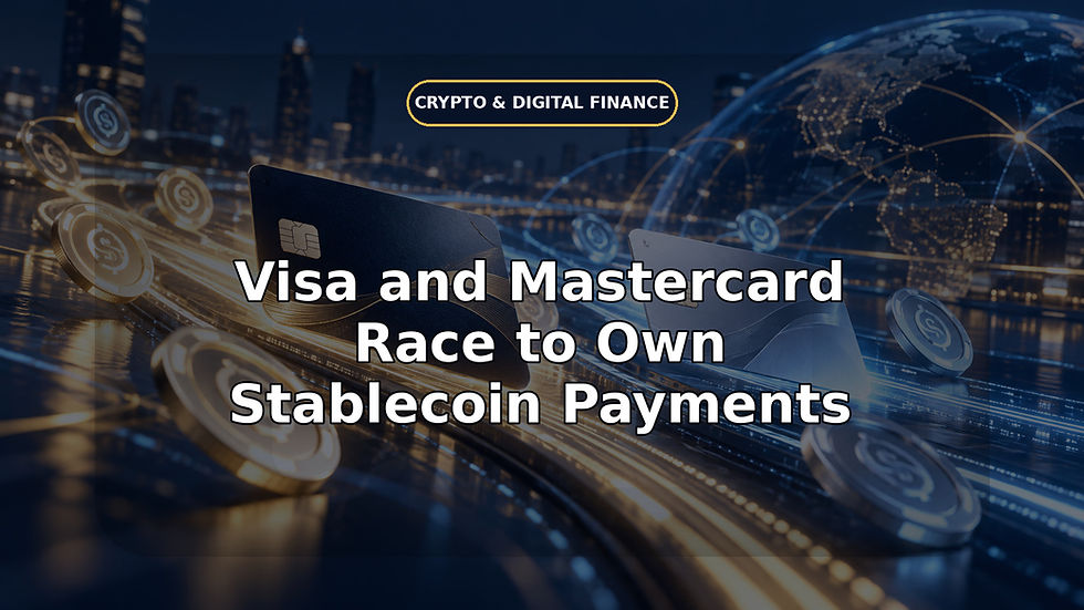 Visa and Mastercard Race to Own Stablecoin Payments