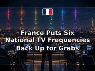 France Puts Six National TV Frequencies Back Up for Grabs