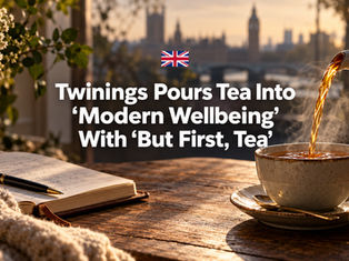 Twinings Pours Tea Into 'Modern Wellbeing' With 'But First, Tea'