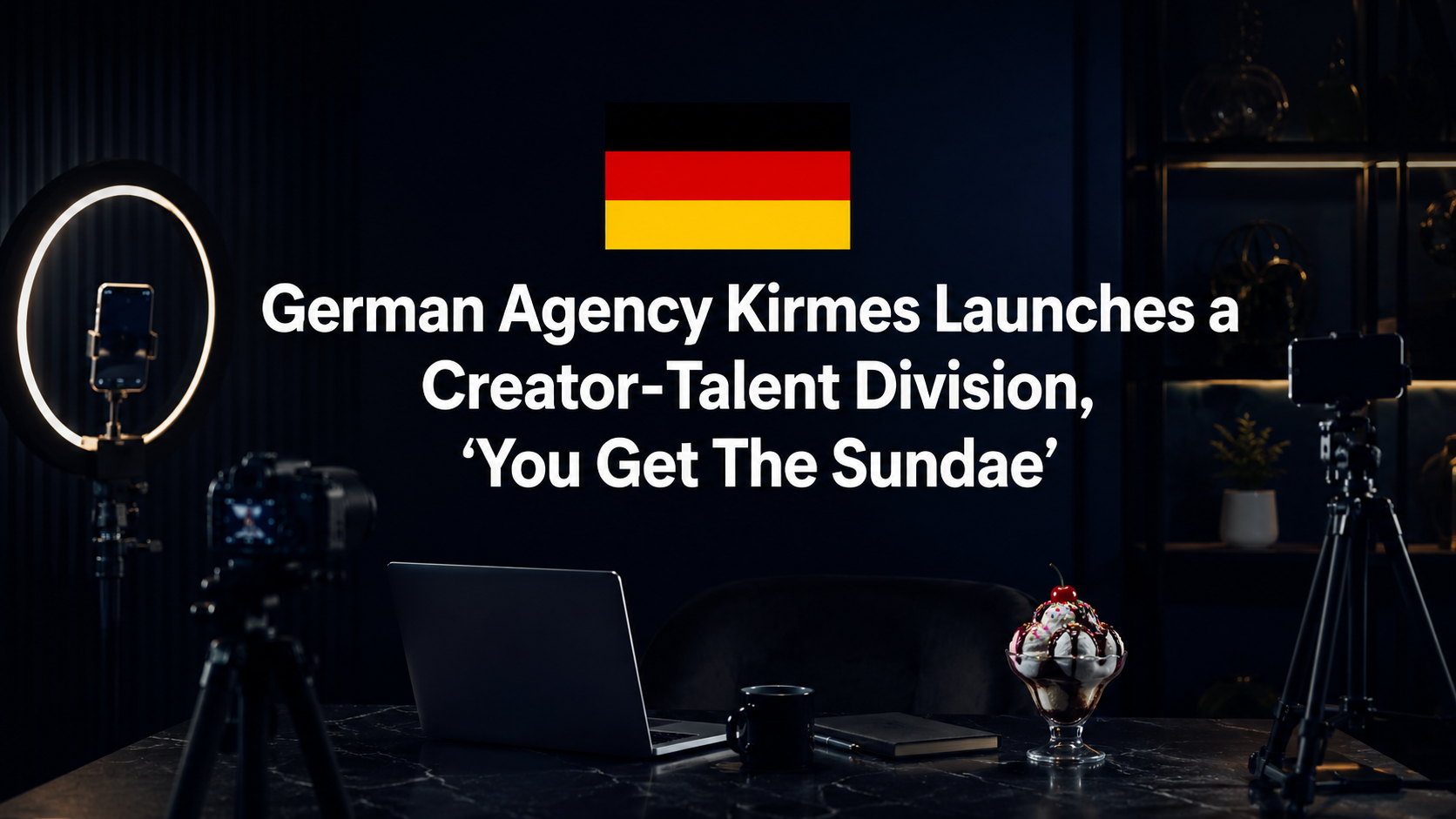 German Agency Kirmes Launches a Creator-Talent Division, ‘You Get The Sundae’