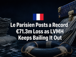 Le Parisien Posts a Record €71.3m Loss as LVMH Keeps Bailing It Out