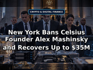 New York Bans Celsius Founder Alex Mashinsky and Recovers Up to $35M