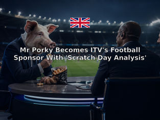Mr Porky Becomes ITV's Football Sponsor With 'Scratch Day Analysis'