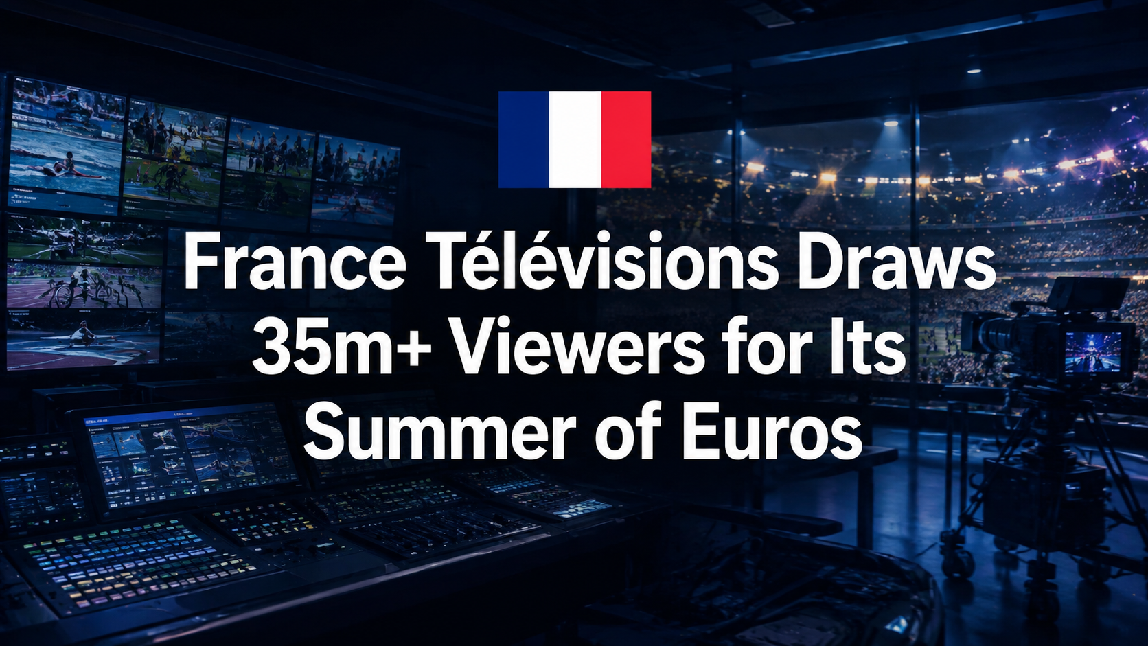 France Télévisions Draws 35m+ Viewers for Its Summer of Euros