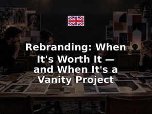 Rebranding: When It's Worth It — and When It's a Vanity Project