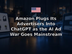 Amazon Plugs Its Advertisers Into ChatGPT as the AI Ad War Goes Mainstream