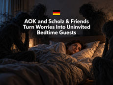 AOK and Scholz & Friends Turn Worries Into Uninvited Bedtime Guests