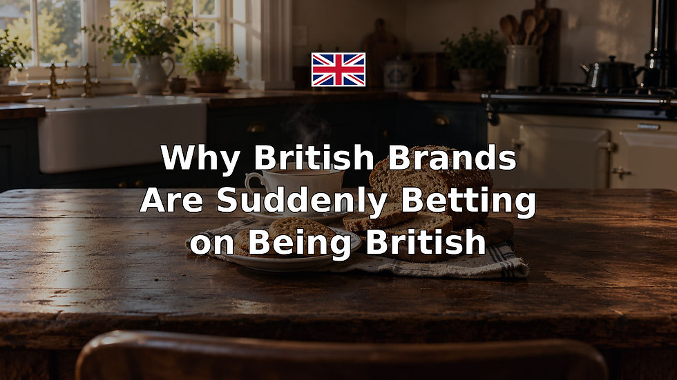 Why British Brands Are Suddenly Betting on Being British