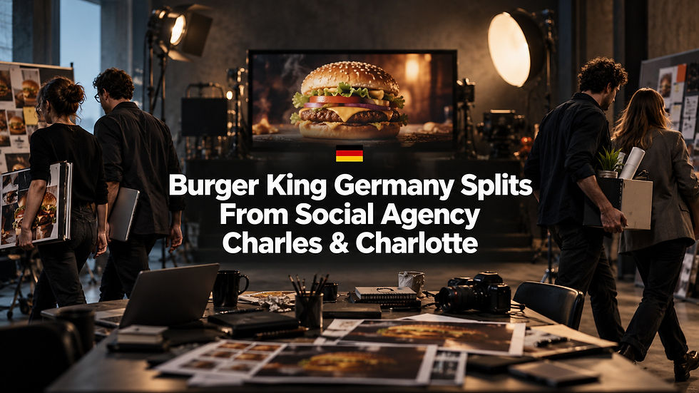Burger King Germany Splits From Social Agency Charles & Charlotte
