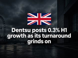 Dentsu posts 0.3% H1 growth as its turnaround grinds on