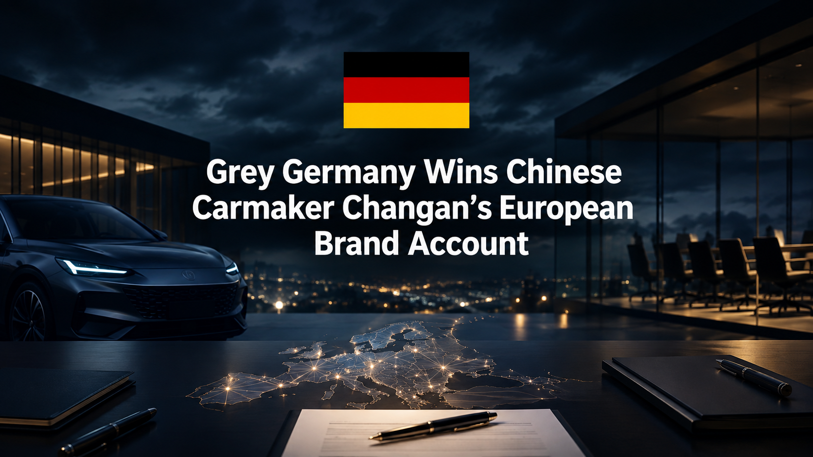 Grey Germany Wins Chinese Carmaker Changan’s European Brand Account