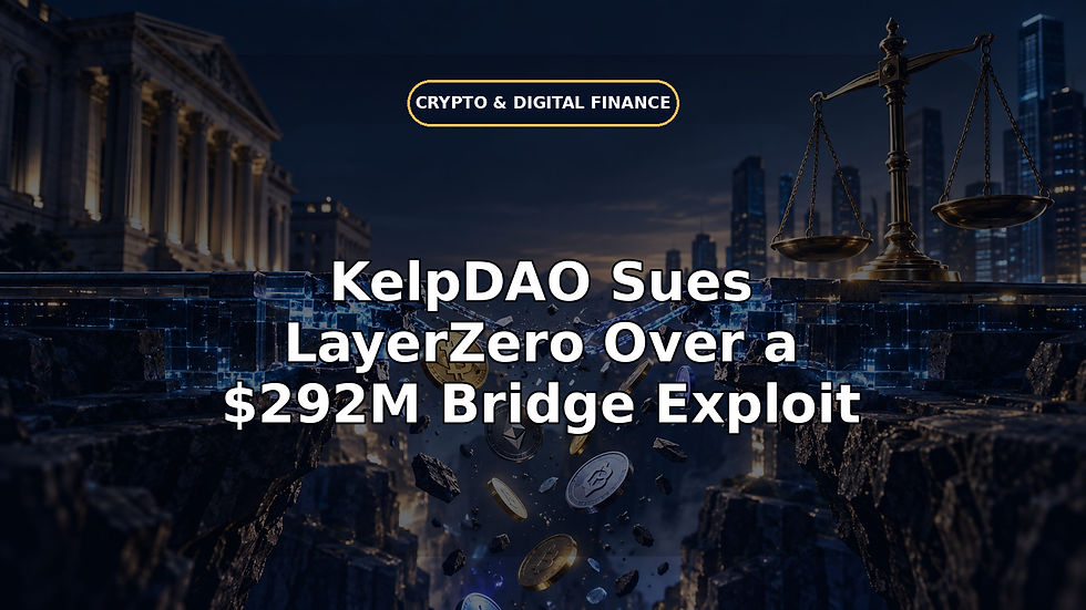 KelpDAO Sues LayerZero Over a $292M Bridge Exploit