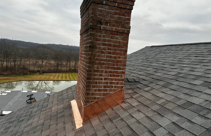 Chimney Flashing & Waterproofing by Four Seasons Roofing and Construction in North Jersey