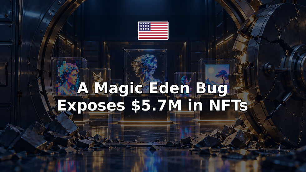 A Magic Eden Bug Exposes $5.7M in NFTs