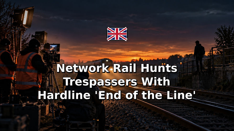 Network Rail Hunts Trespassers With Hardline 'End of the Line'