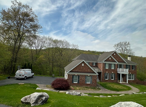 Free roof inspection before a flat roof repair in NJ