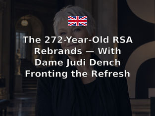 The 272-Year-Old RSA Rebrands — With Dame Judi Dench Fronting the Refresh