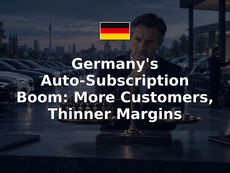Germany's Auto-Subscription Boom: More Customers, Thinner Margins