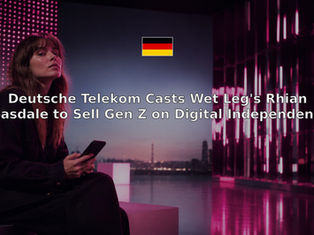 Deutsche Telekom Casts Wet Leg's Rhian Teasdale to Sell Gen Z on Digital Independence